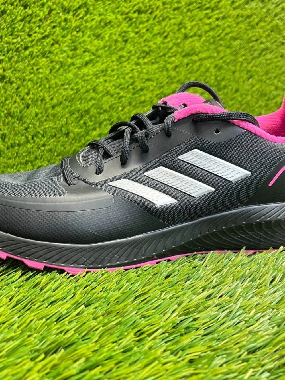 Adidas Runfalcon 2.0 TR Womens Size‎ 10.5 Black Athletic Running Shoes Sneakers
